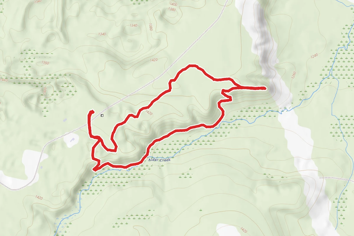 Adirondack Overlook via Creek View and Moss Trail Loop