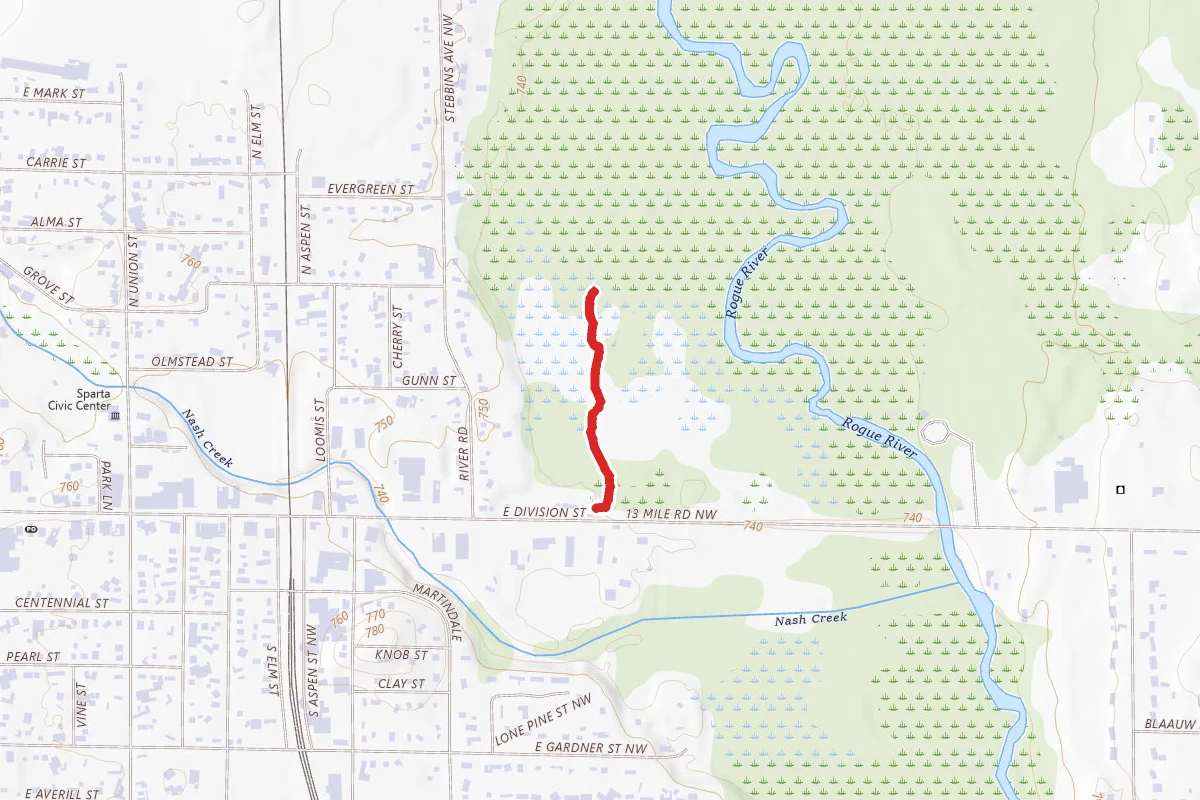 Sparta's Nature Trail