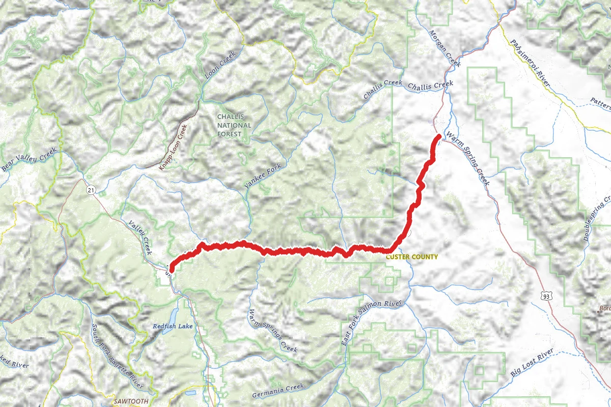 Salmon River Scenic Byway Trail