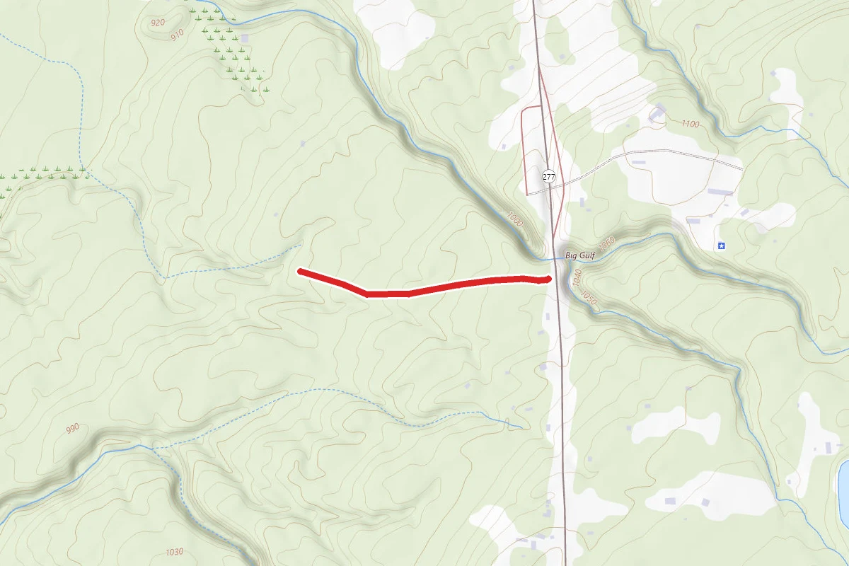 Snowmobile Trail