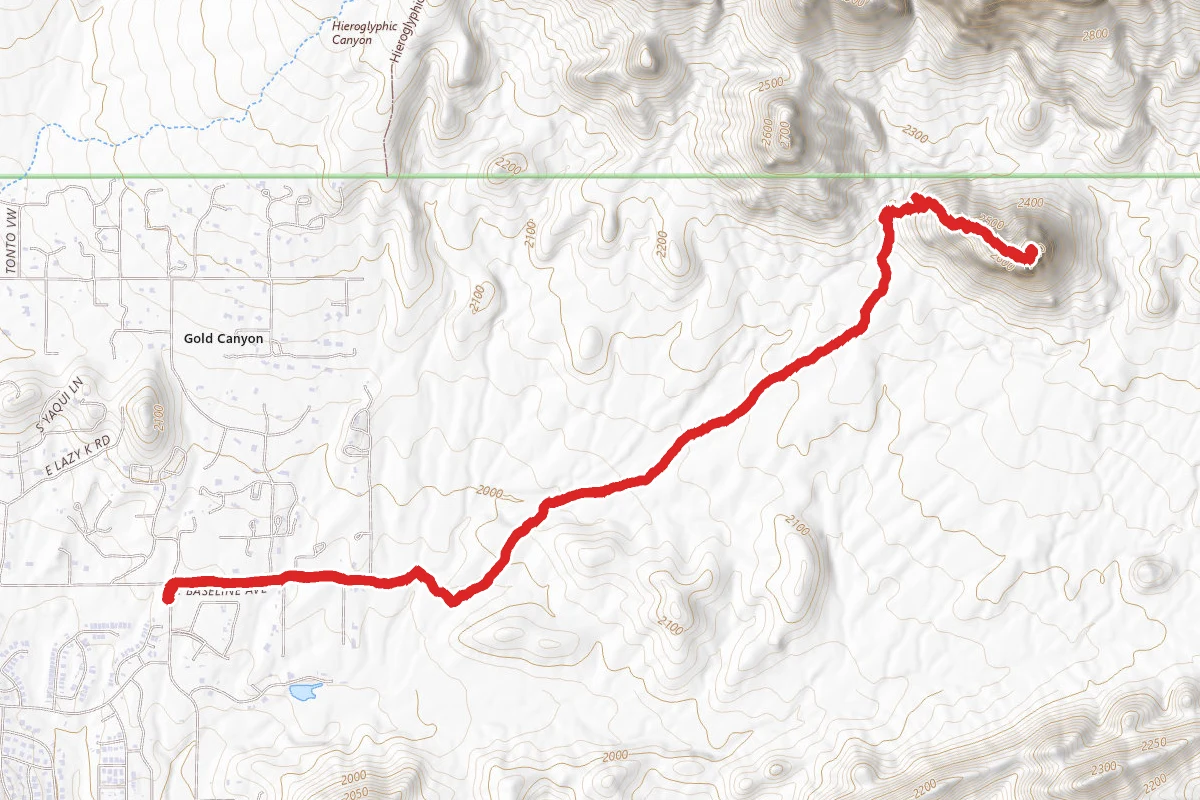 Turk's Head via Turks Cap Trail