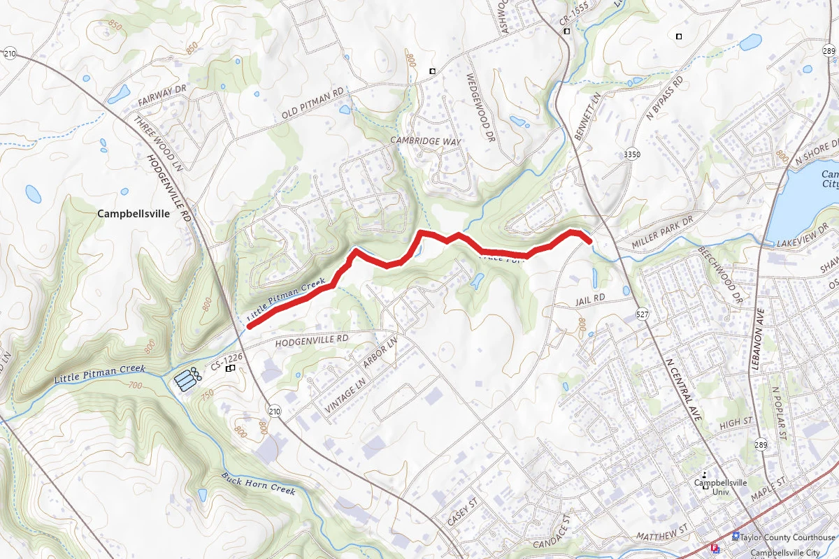 Trace-Pitman Greenway Trail