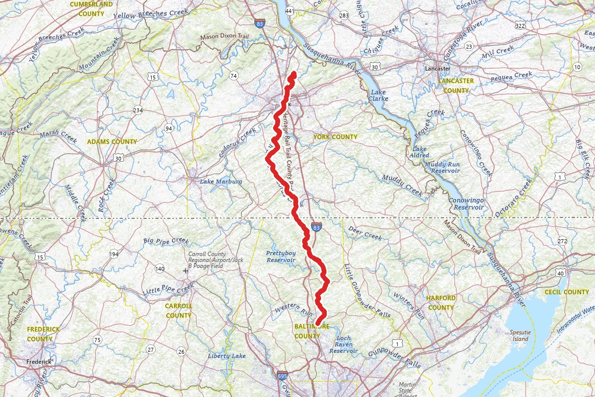 Northern Central Railroad Trail (NCR Trail)