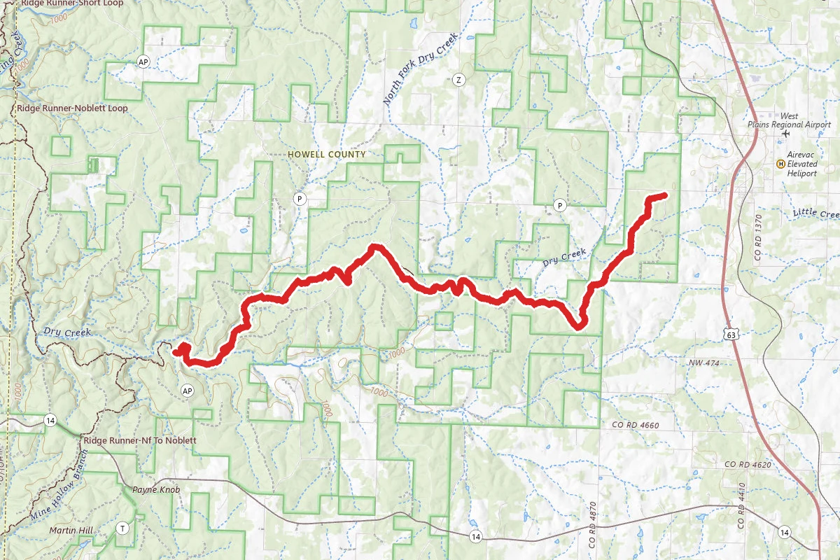 Ridge Runner National Recreation Trail
