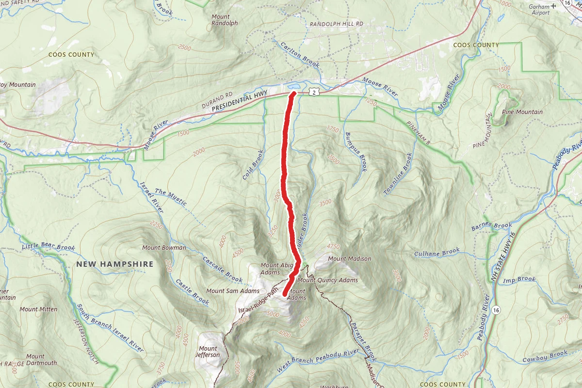 Mount Adams Via Air Line Trail