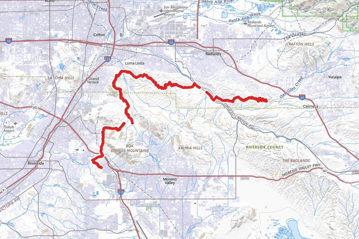 Inland Intercity Trail