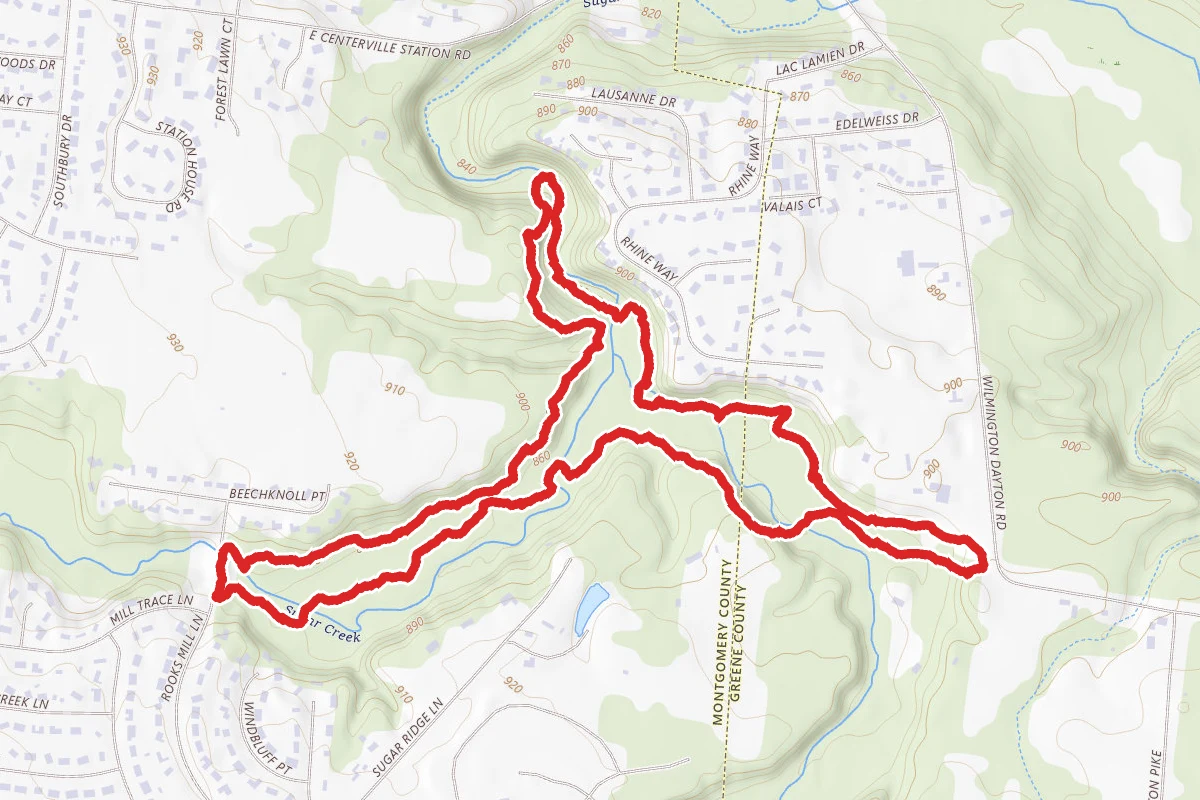 Bill Yeck Park Yellow Trail