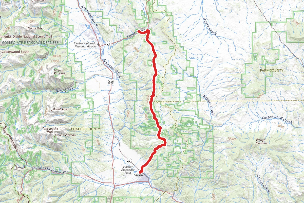Aspen Ridge OHV Trail