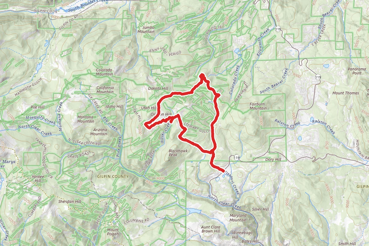 Dakota Hill SE OHV Trail