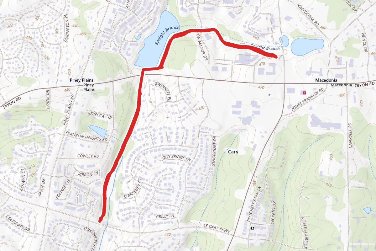 Speight Branch Greenway