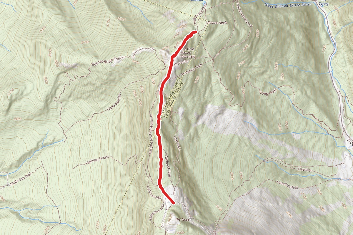The Nose to The Chin via Long Trail
