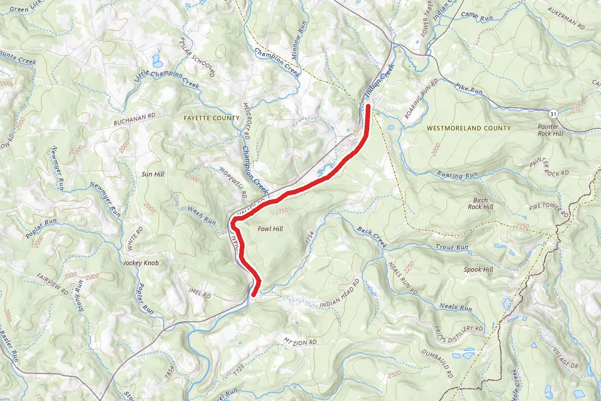 Indian Creek Valley Trail
