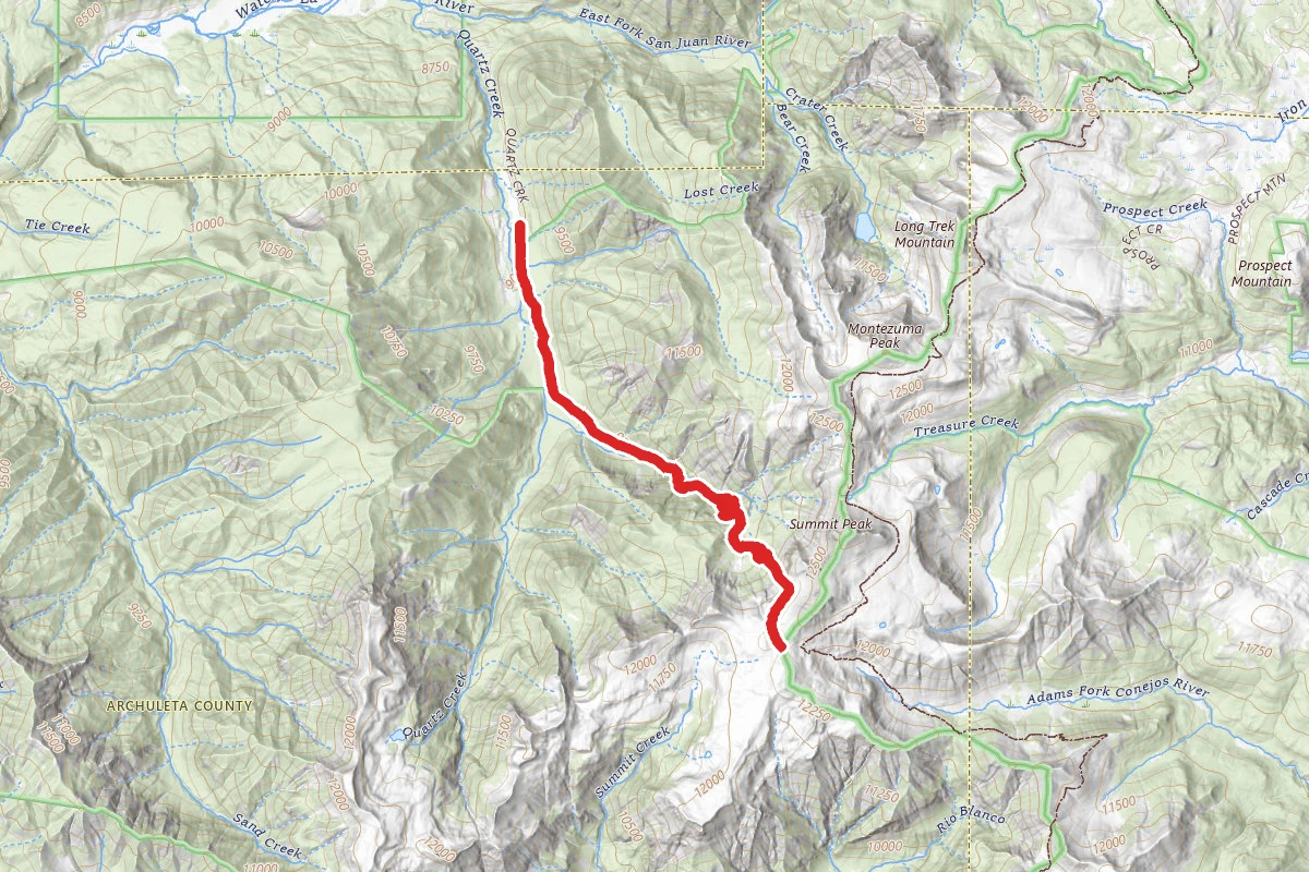 Quartz Creek Trail