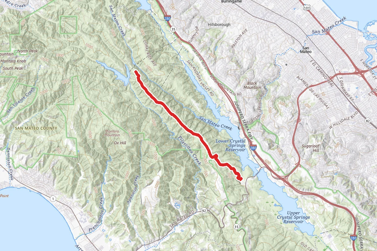 Fifield-Cahill Ridge Trail