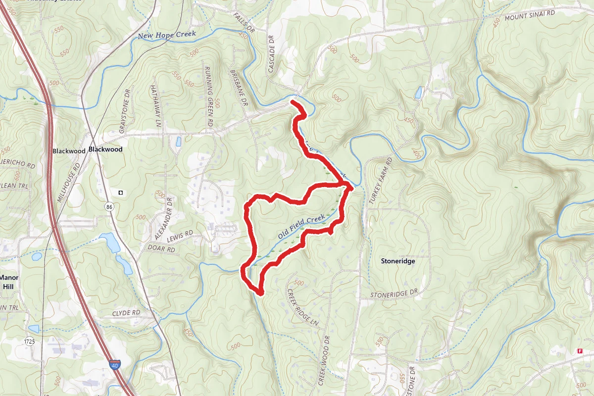 Old Field Bluff Trail