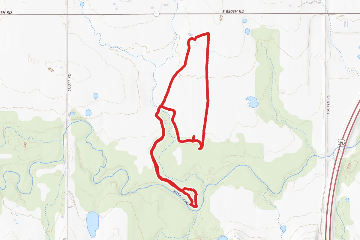 Mine Creek Battlefield Interpretive Walking Trail