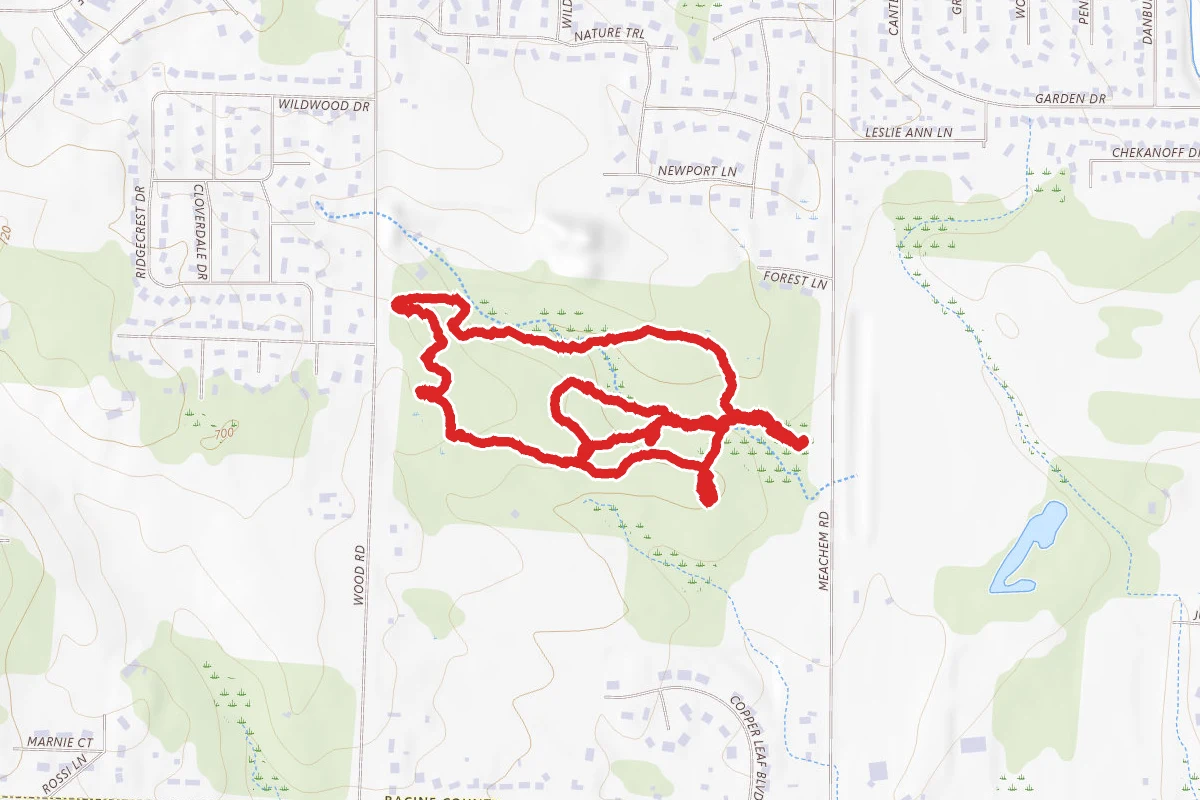 Sanders Park Hardwood Trail