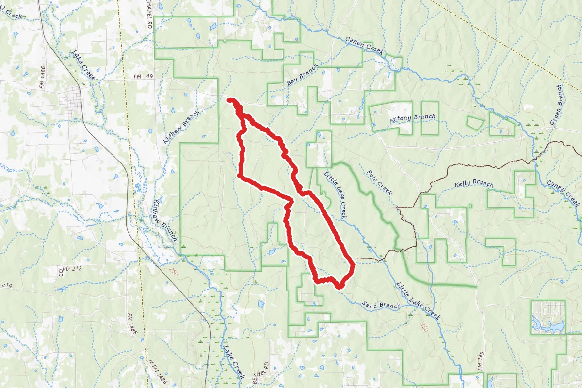 Sand Branch Trail Overnighter