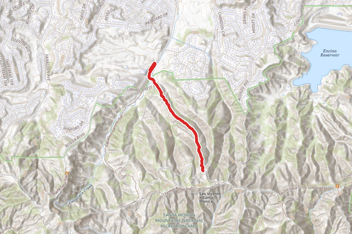Lower Hectic Trail