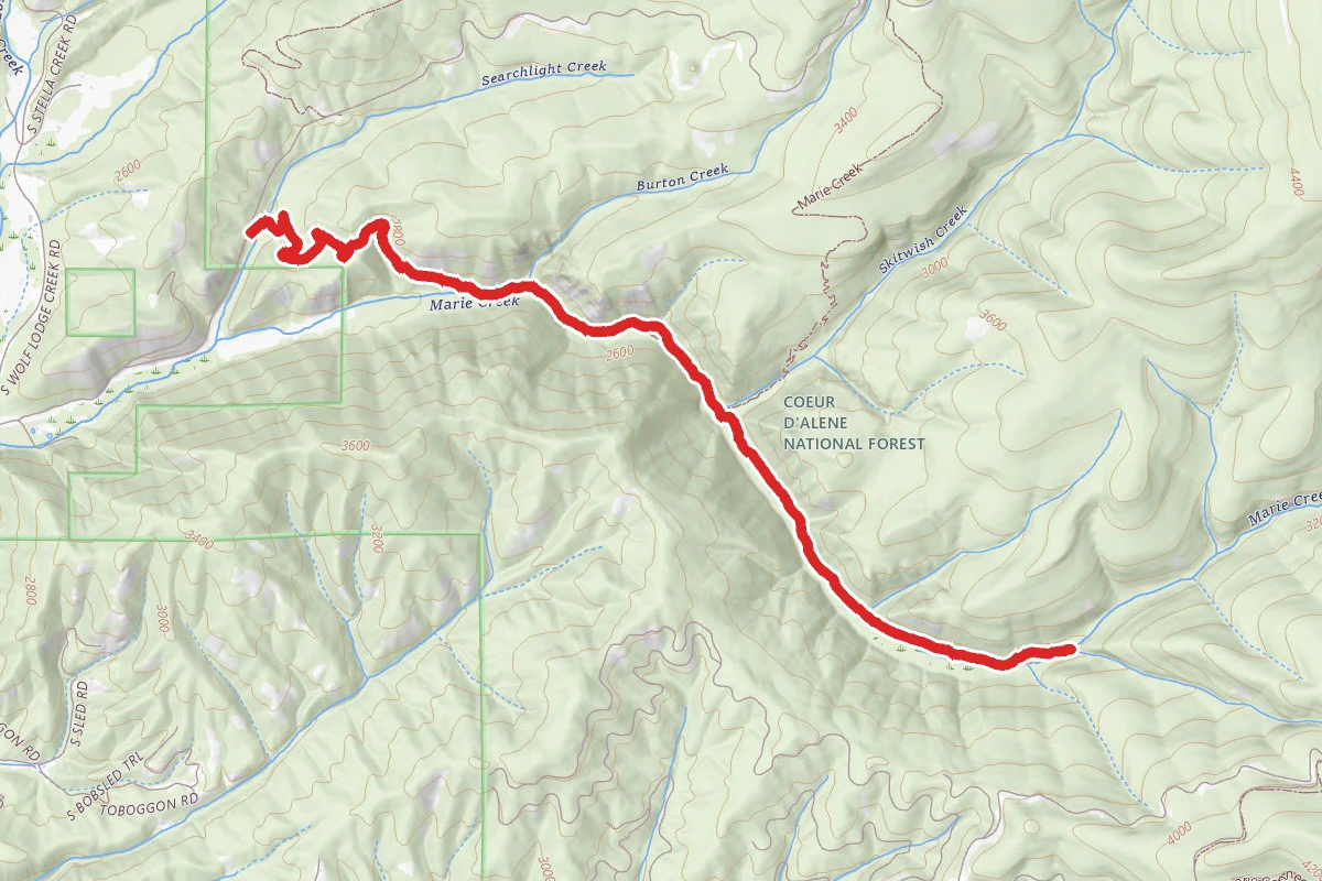 Marie Creek Trail