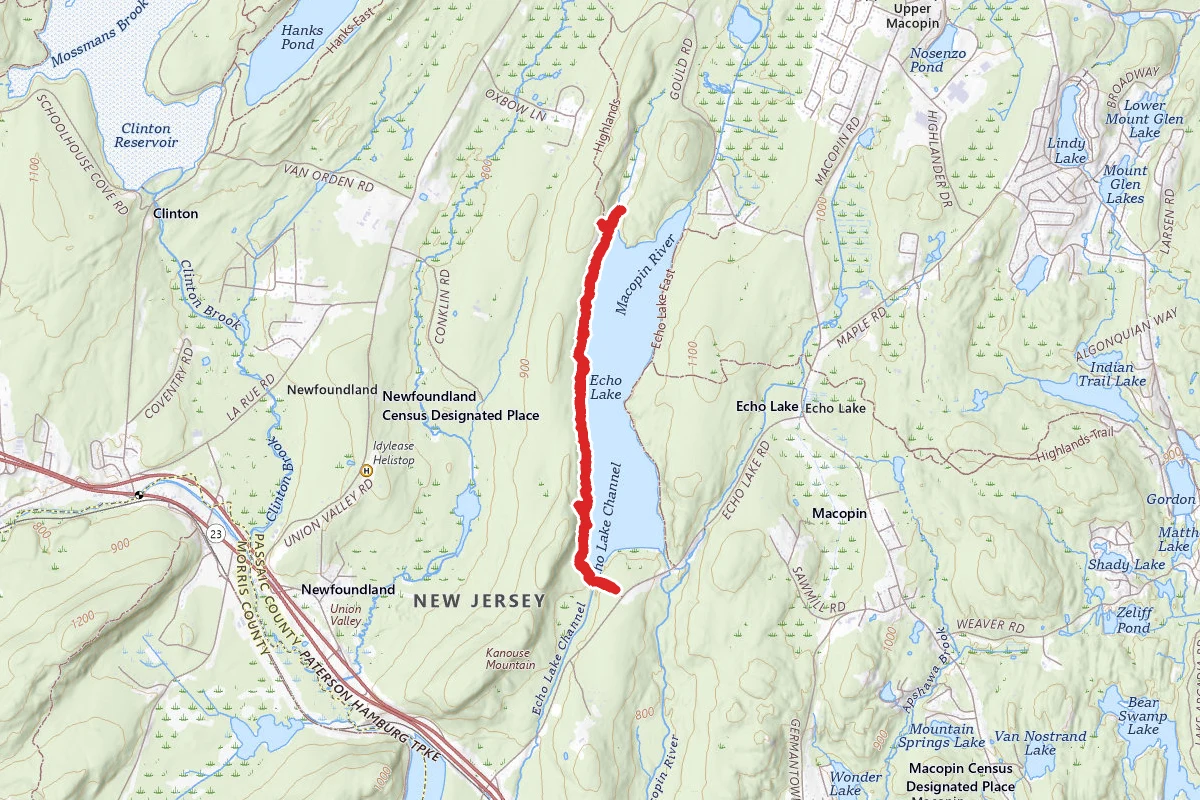 Echo Lake West Trail