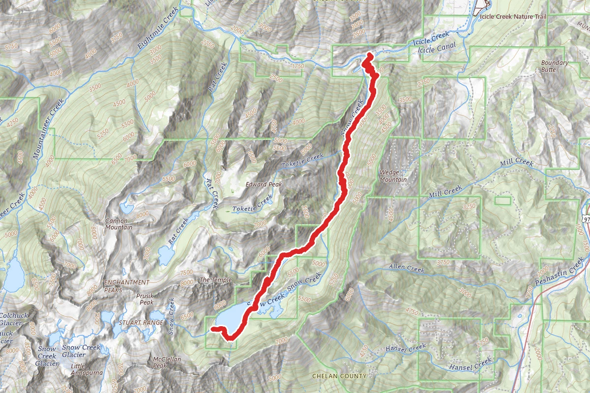 Snow Lakes Trail