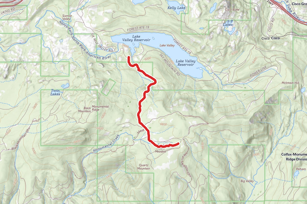 Mears Lake Valley Trail