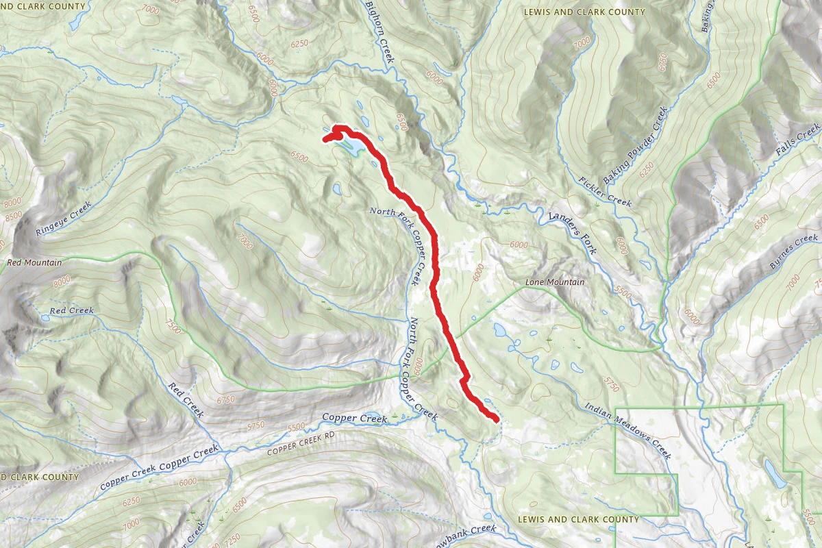 Heart Lake via Mainline Trail (#481)