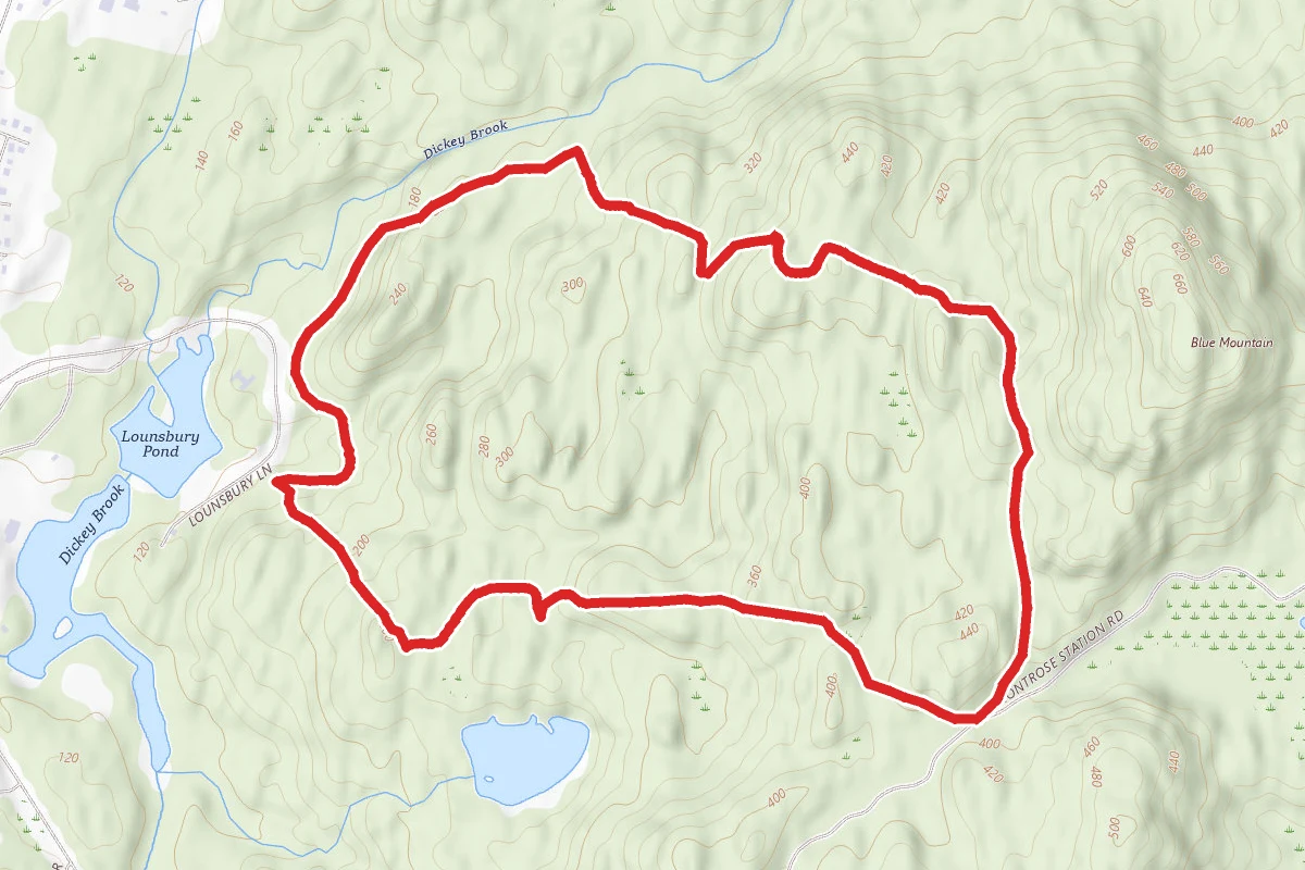 Blue Mountain Twin Summits Trail