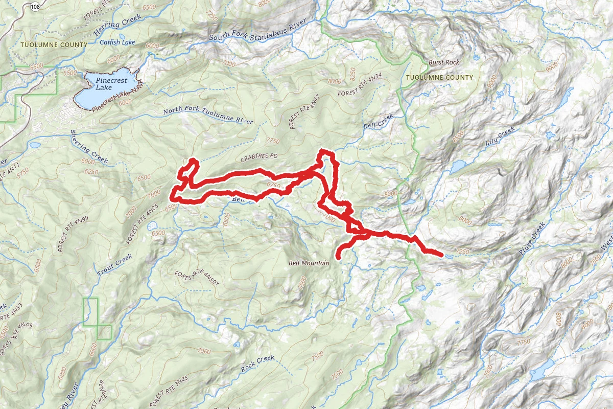 Grouse Lake and Mud Lake