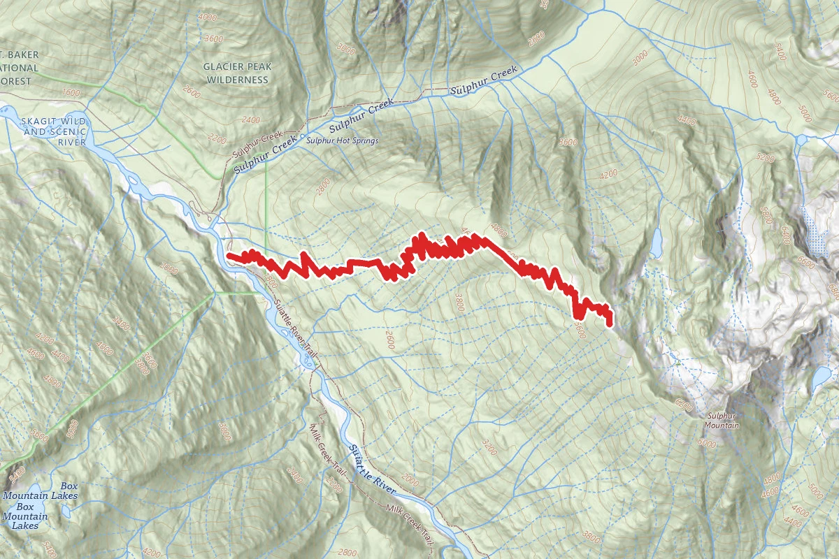 Sulphur Mountain Trail