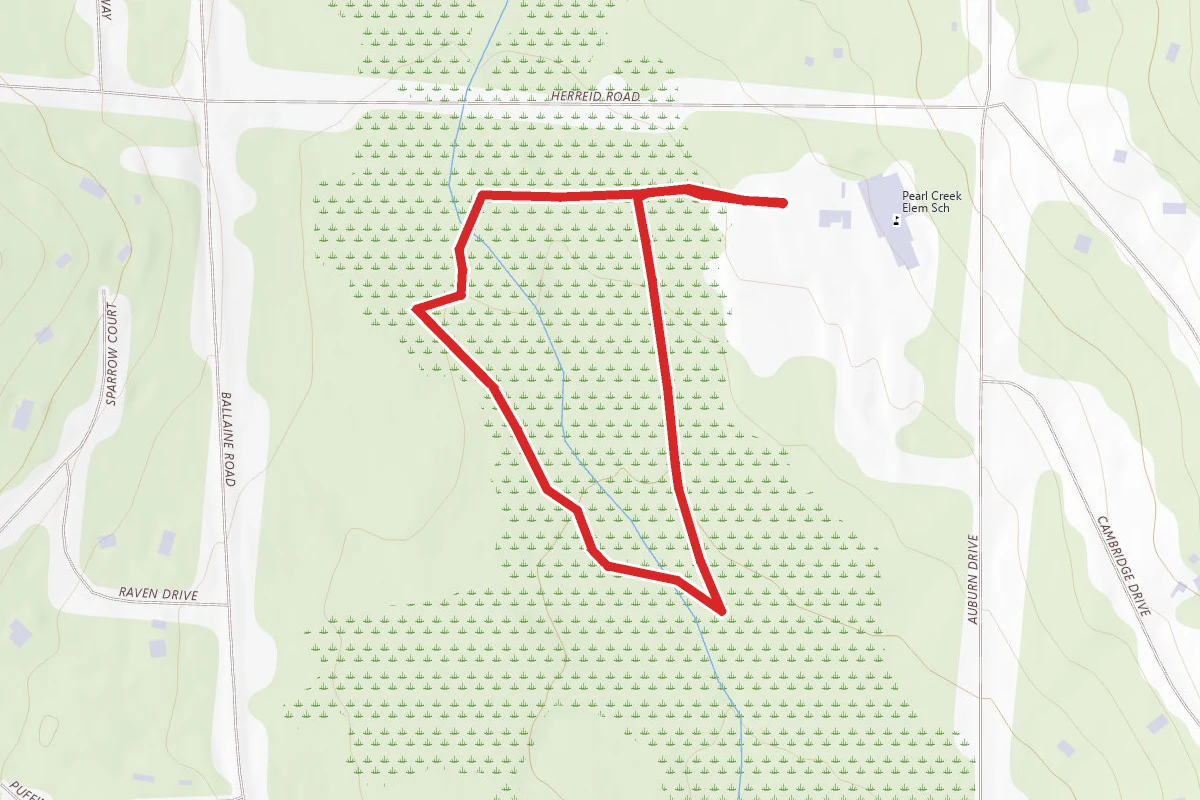 Pearl Creek Cross County Skiing Trail