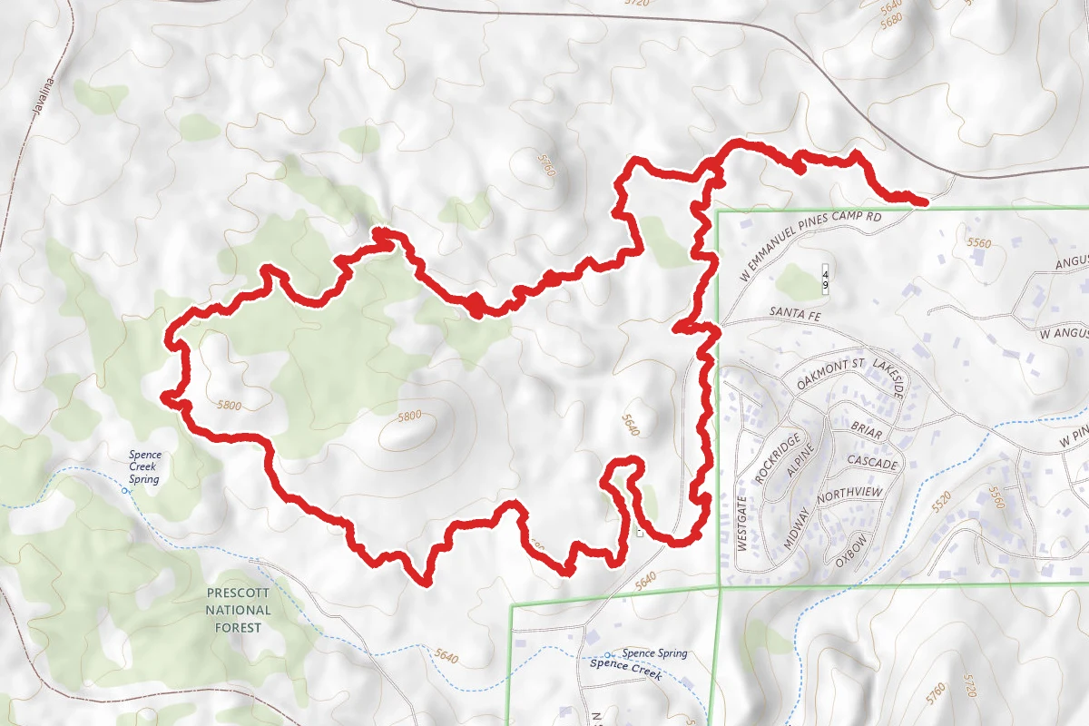 Noodle, Juniper Gate, BLM, and Sidekick Trail