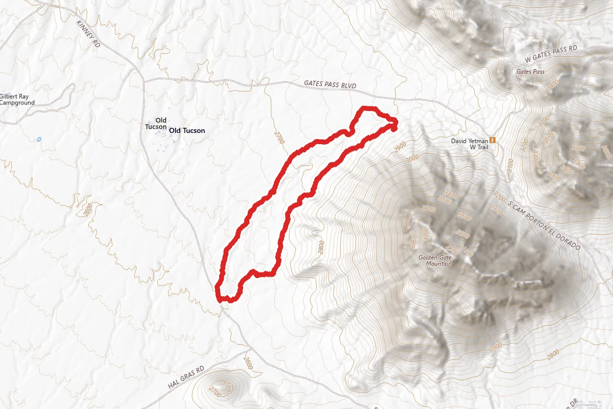 Golden Gate Trail and Ironwood Trail