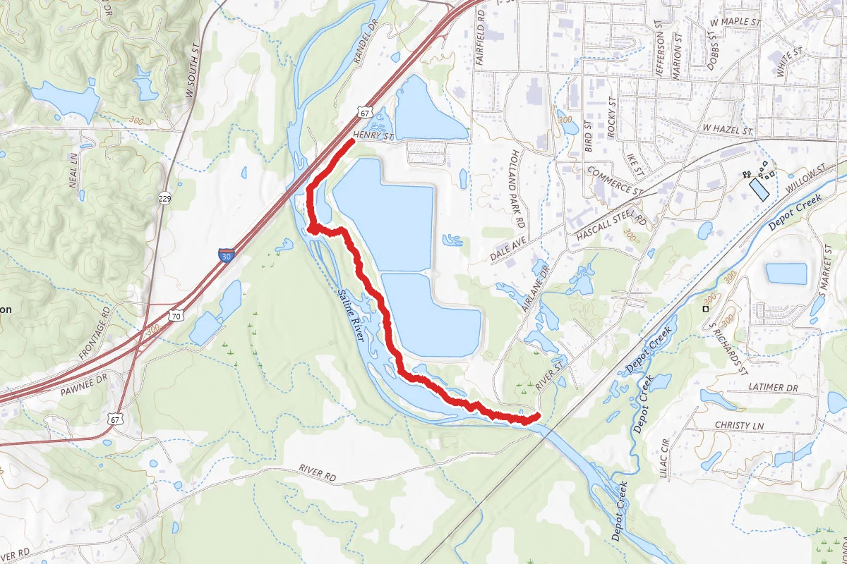 River Trail at Saline Crossing