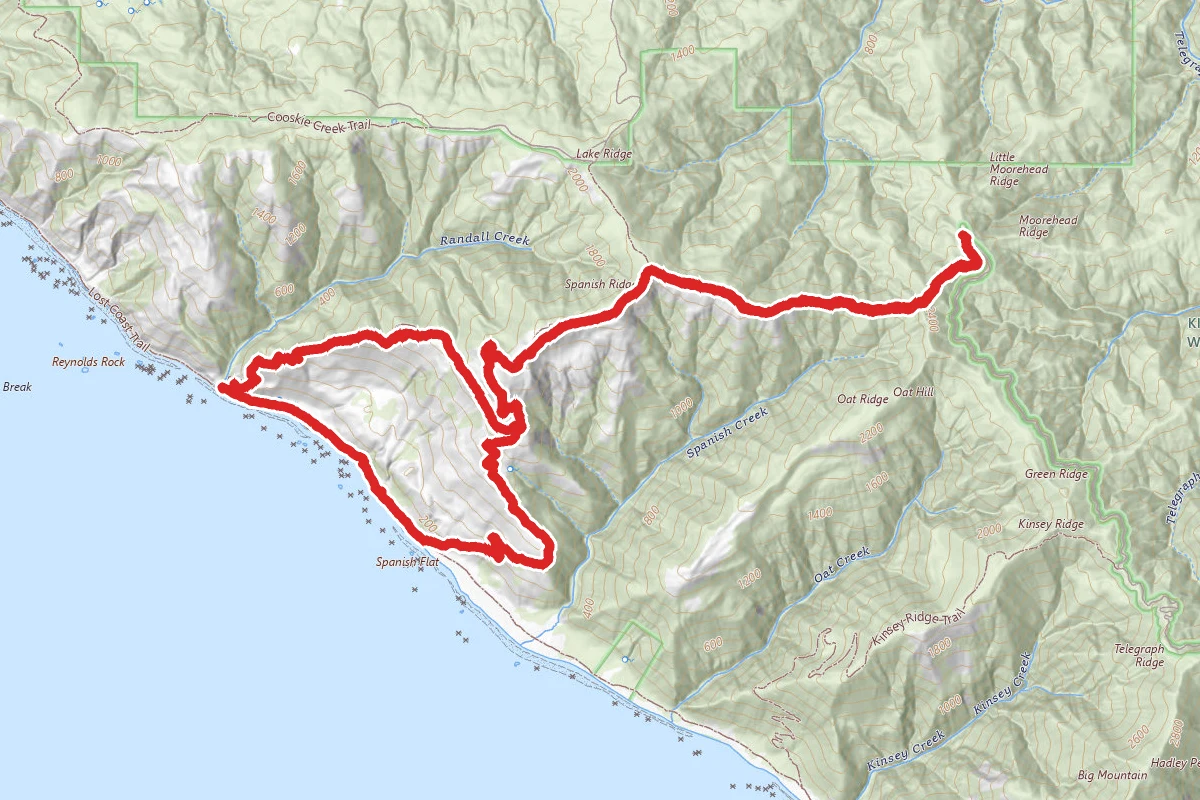 Spanish Ridge Loop Trail