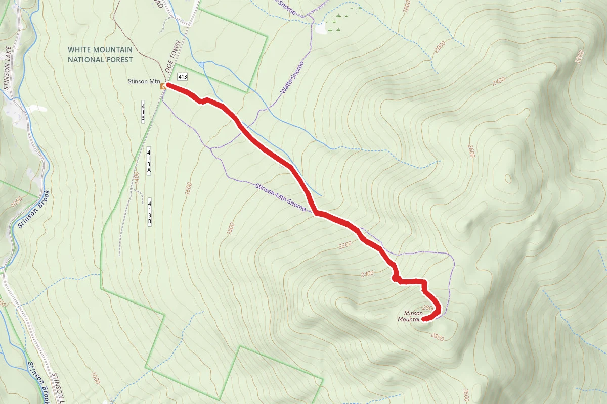Stinson Mountain Trail