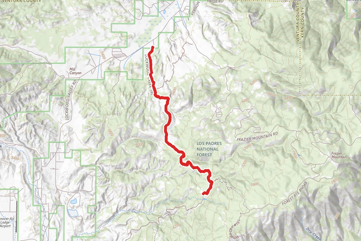 Lockwood Creek OHV Trail