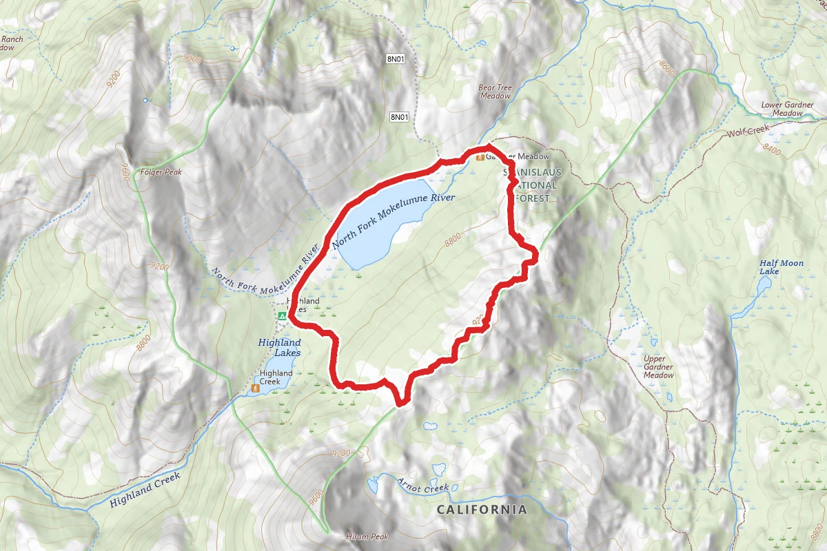 Lower Highland Lake Loop