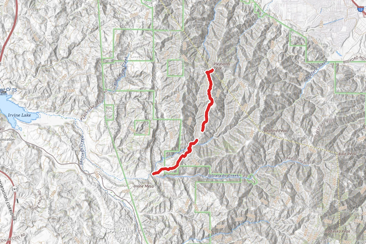 Smashmouth to Pleasants Peak Trail