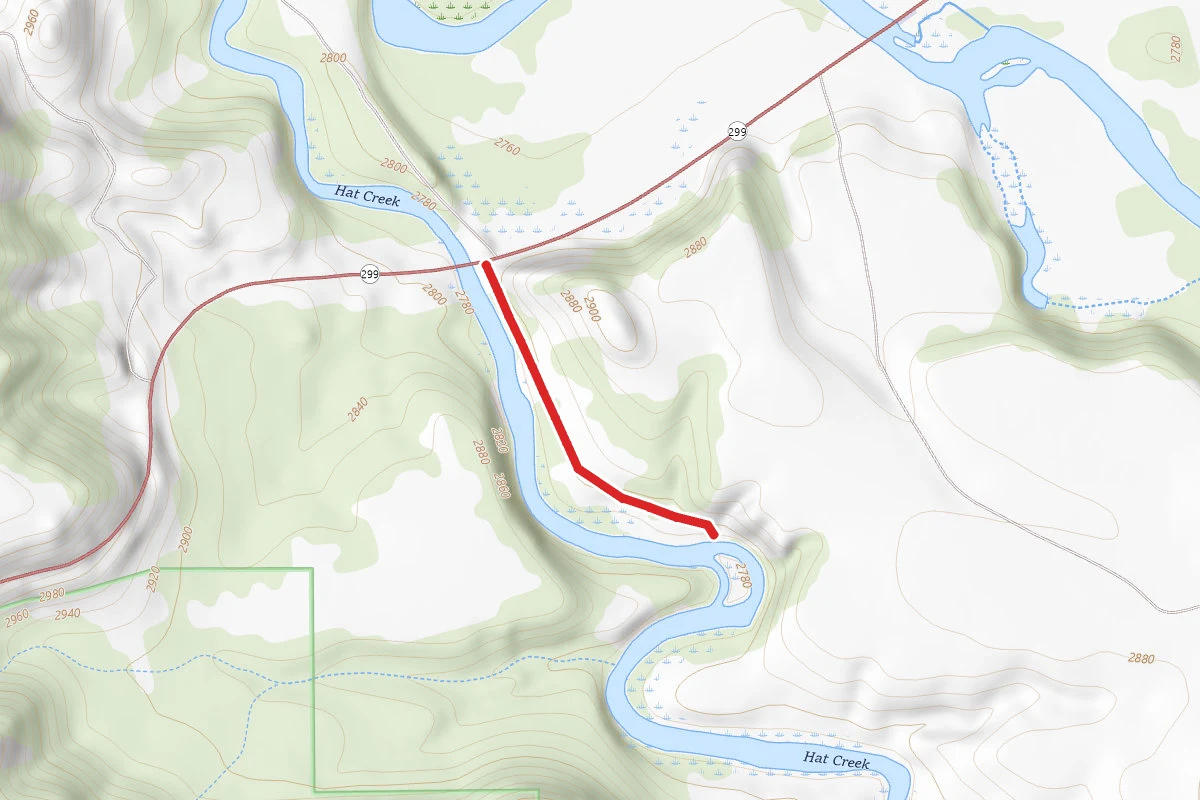 Lower Hat Creek Trail