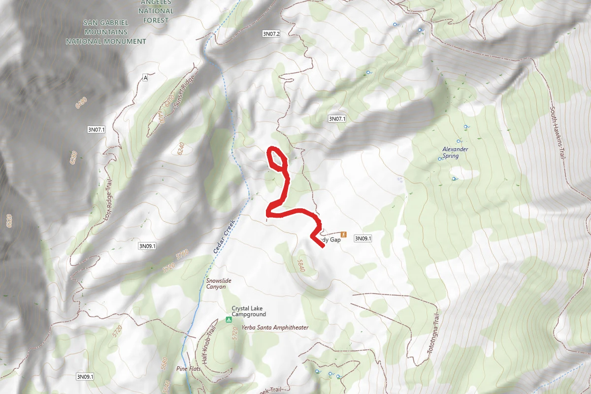 Half Knob Trail