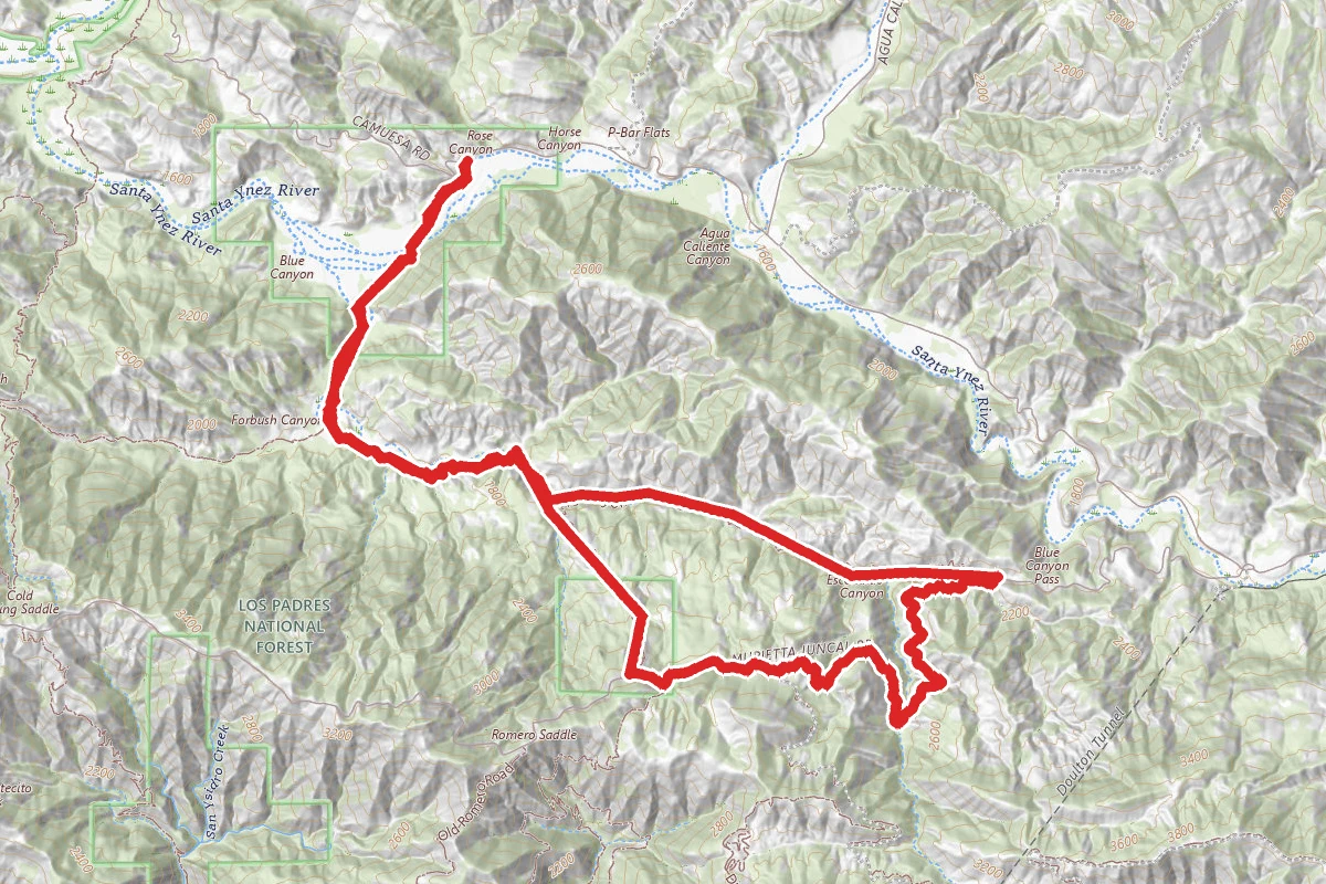 Blue Canyon Trail
