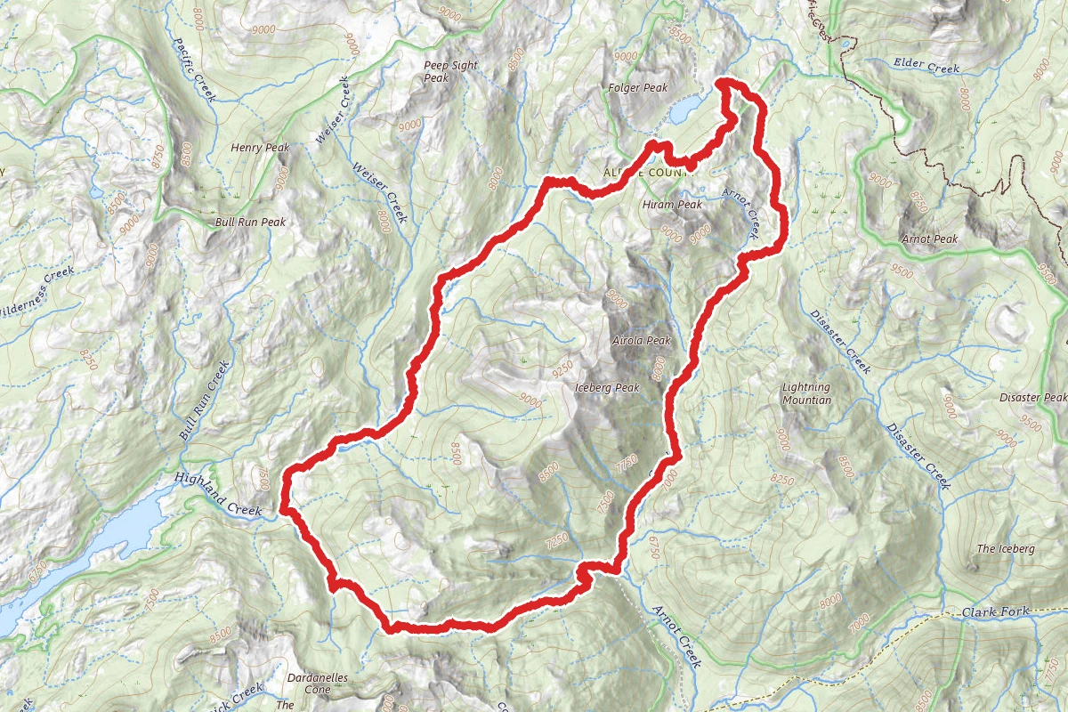 Highland Lakes - Arnot Creek Loop