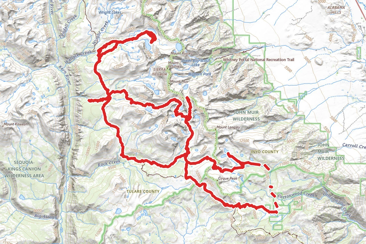Horseshoe Meadow Trail