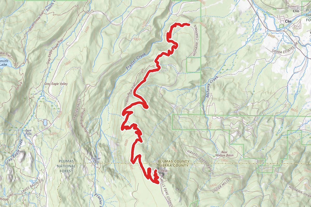 Mills Peak Trail