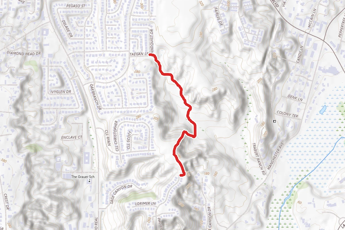 Trail 5, 7 and 6