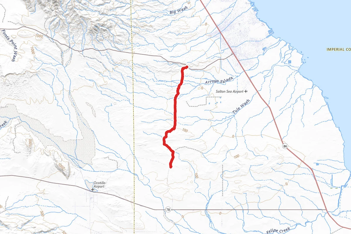 Cross Over OHV Trail