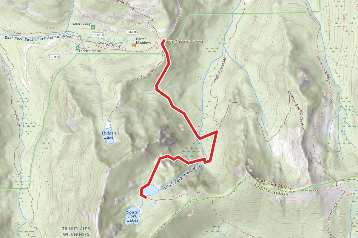 South Fork Lakes Trail