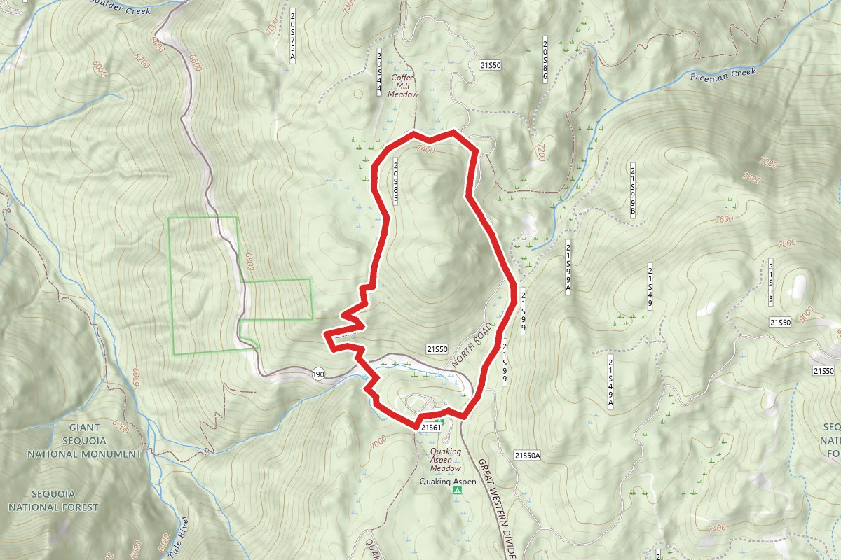 Quaking Aspen Campground Loop Trail